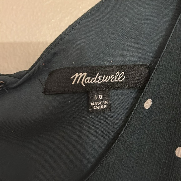 Madewell zip up dress - polka dots - Picture 2 of 2